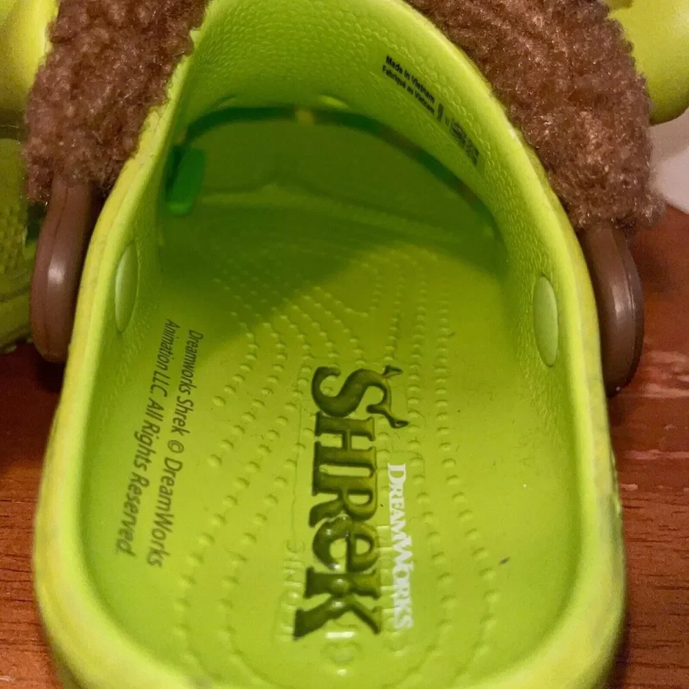 Crocs‎ Classic Clog Dreamworks Shrek Kids Lime Punch C11 Rare Limited 209378-3TX